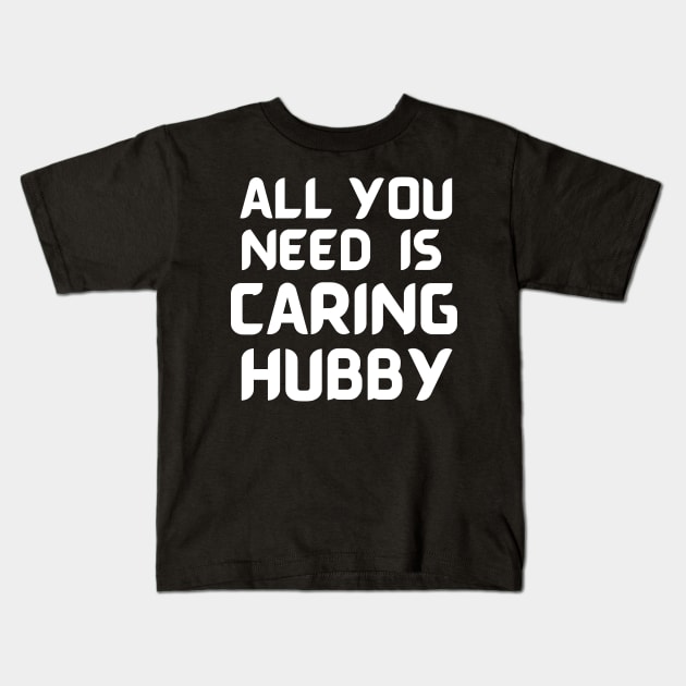 I LOVE MY HUSBAND Kids T-Shirt by samsamteez